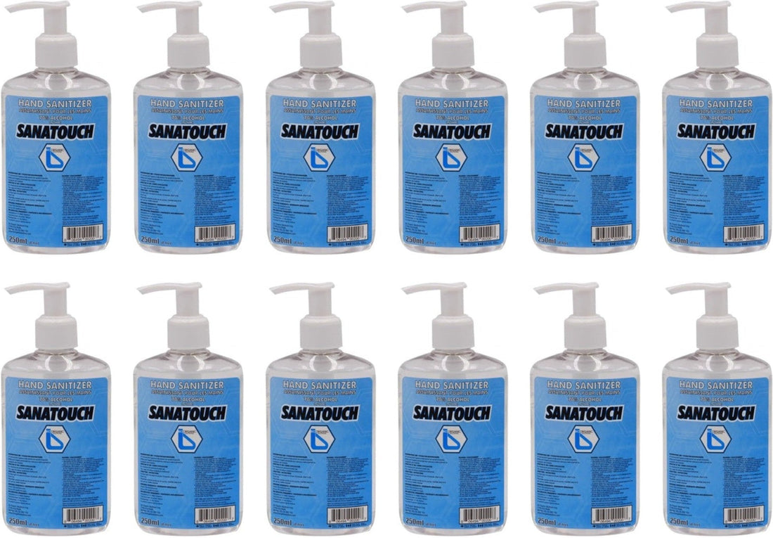 Sanatouch - 250 ml Hand Sanitizer, 12Bt/Cs - 215144