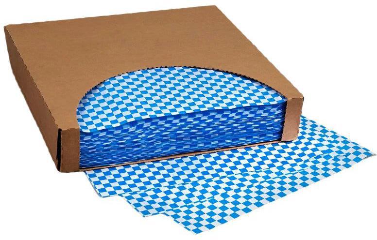 Sanfacon - 12" x 12" Chocolate Basket Liner Grease Resistant 2000/Cs, 421212/18665/46838510 Greaseproof - 182130