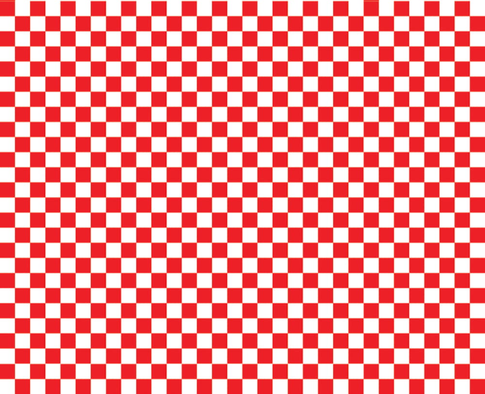 Sanfacon - 14" x 14" Red Grease Resistant Checker Sheets, 1000/Pc - 172050