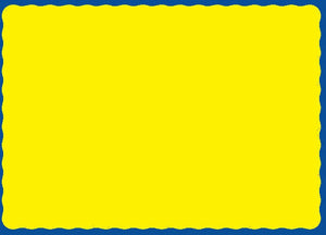 Sanfacon - 9.5" x 13.5" Plain Yellow Placemats, 1000/Cs - 006475