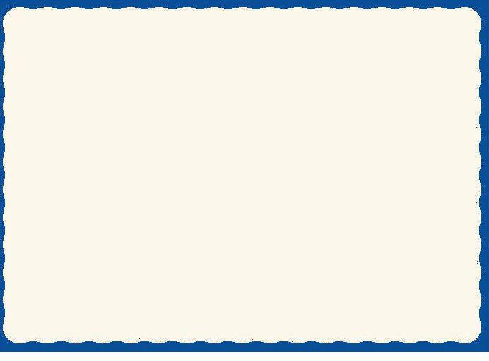 Sanfacon - 9.5" x 13.5" White Scalloped Placemat, 1000/Cs - 320645