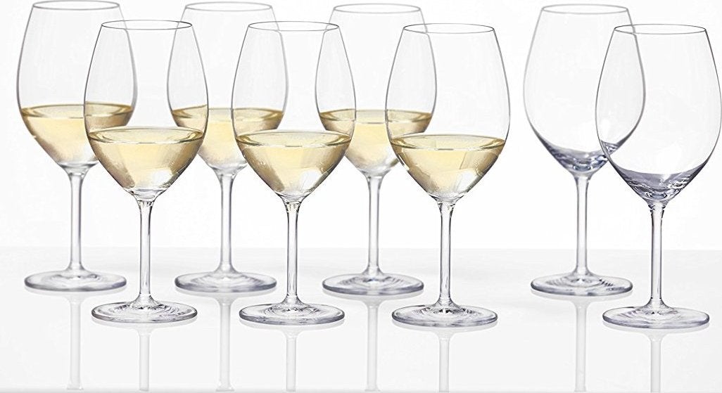 Schott Zwiesel - 19.8 oz, Pack of 8 Tritan Cru Classic White Wine Glasses - CRU.114567.S8