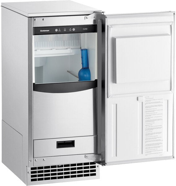 Scotsman - 14.8" Air Cooled Undercounter Gourmet Cube Ice Machine - CU50GA-1 (ETA 5-8 Weeks)
