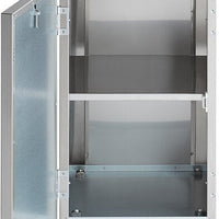 Scotsman - 16.5" x 23.75" Enclosed Stainless Steel Ice Dispenser Stand with Door - HST16-A (ETA 5-8 Weeks)