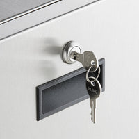 Scotsman - 16.5" x 23.75" Enclosed Stainless Steel Ice Dispenser Stand with Door - HST16-A (ETA 5-8 Weeks)