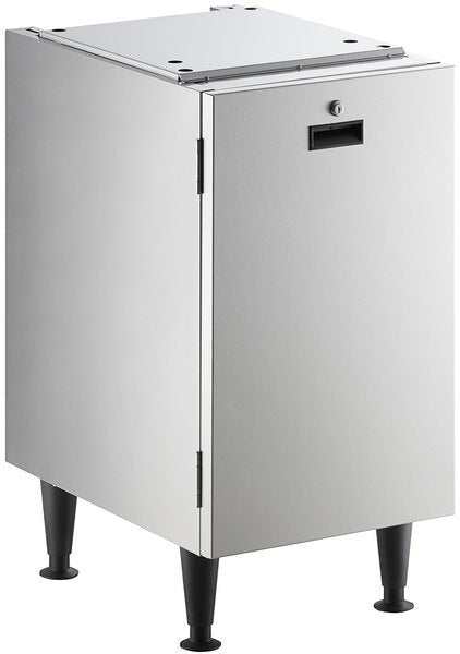 Scotsman - 16.5" x 23.75" Enclosed Stainless Steel Ice Dispenser Stand with Door - HST16-A (ETA 5-8 Weeks)