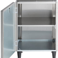 Scotsman - 21.5" x 23.75" Stainless Steel Ice Dispenser Stand with Door - HST21-A (ETA 5-8 Weeks)