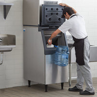 Scotsman - 22"W 370 lb. Capacity Stainless Steel Ice Storage Bin - B322S (ETA 5-8 Weeks)