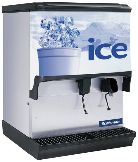 Scotsman - 30" Countertop Ice Dispenser With Water Dispenser with 250 lbs Capacity - IOD250WF-1 (ETA 5-8 Weeks)