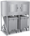 Scotsman - Ice Express 2 Bay Ice Storage Bin with 1200 lbs Capacity - ICS-2 (ETA 5-8 Weeks)