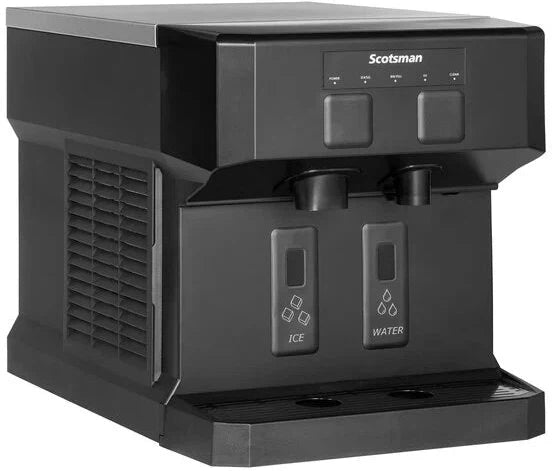 Scotsman - Meridian Air Cooled Compact Nugget Ice and Water Dispenser with 7 lbs Bin Storage - HID207AX-1 (ETA 5-8 Weeks)