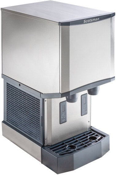 Scotsman - Meridian Countertop 240V Air Cooled Ice Machine and Water Dispenser with 12 lbs Bin Storage - HID312A-6 (ETA 5-8 Weeks)