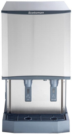 Scotsman - Meridian Countertop 240V Air Cooled Ice Machine and Water Dispenser with 40 lbs Bin Storage - HID540A-6 (ETA 5-8 Weeks)