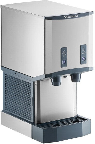 Scotsman - Meridian Countertop Air Cooled Button Activated Ice Machine and Water Dispenser with 12 lbs Storage - HID312AB-1 (ETA 5-8 Weeks)