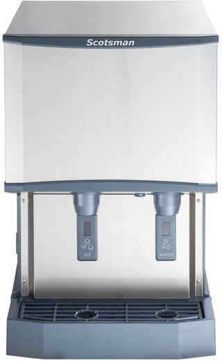 Scotsman - Meridian Countertop Water Cooled Ice Machine and Water Dispenser with 25 lbs Bin Storage - HID525W-1 (ETA 5-8 Weeks)