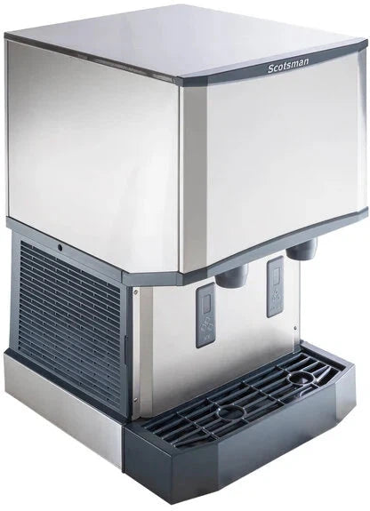 Scotsman - Meridian Countertop Water Cooled Ice Machine and Water Dispenser with 25 lbs Bin Storage - HID525W-1 (ETA 5-8 Weeks)