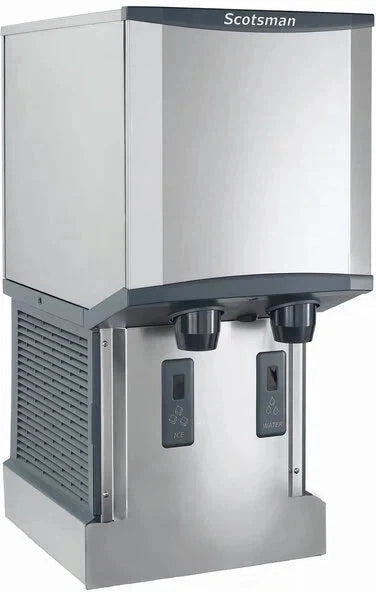 Scotsman - Meridian Wall Mount Air Cooled Ice Machine and Water Dispenser with 12 lbs Bin Storage - HID312AW-1 (ETA 5-8 Weeks)