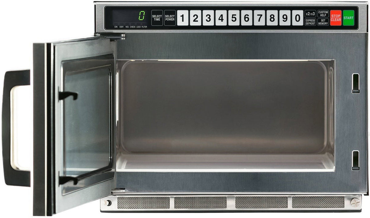 Sharp - 1800 W Twin Touch Commercial Microwave Oven with Dual Touch Pads - R-CD1800M - DISCONTINUED
