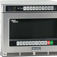 Sharp - 1800 W Twin Touch Commercial Microwave Oven with Dual Touch Pads - R-CD1800M - DISCONTINUED