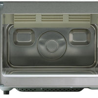 Sharp - 1.0 Cu. Ft. Stainless Steel Medium Duty Commercial Microwave Oven with Computerized Touch Controls (10 Programmable Memories) - R-21LVF