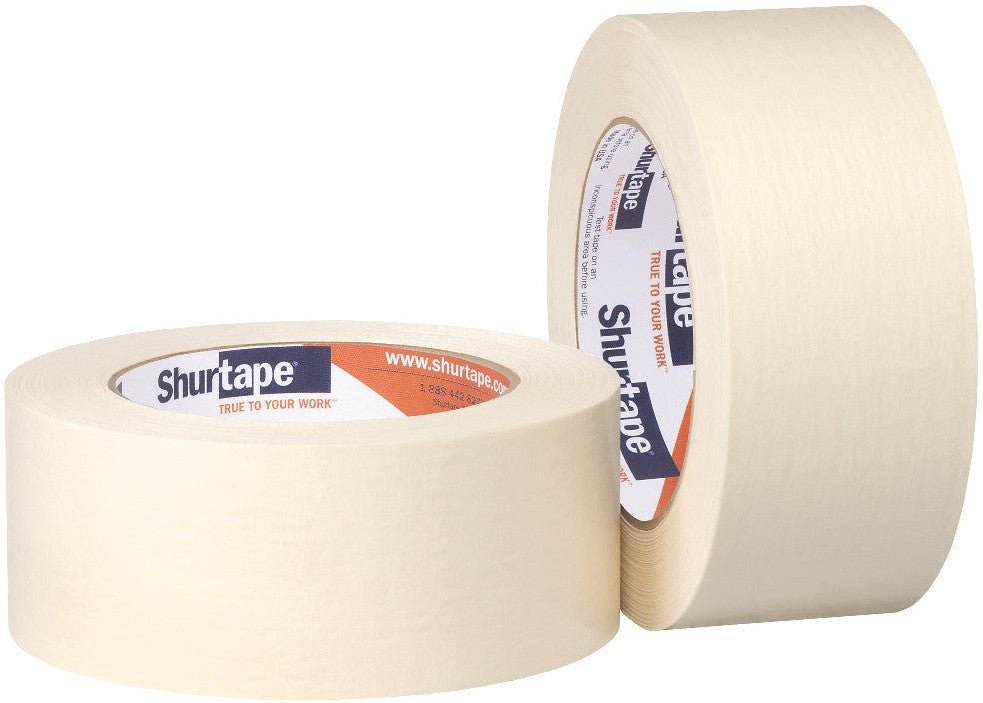 Shurtape- 24 mm x 55 m Natural Masking Tape, 36Rl/Cs - 103-00