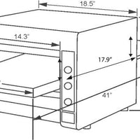 Sierra - 14" Electric Conveyor Oven with Conveyor Belt - C1418E
