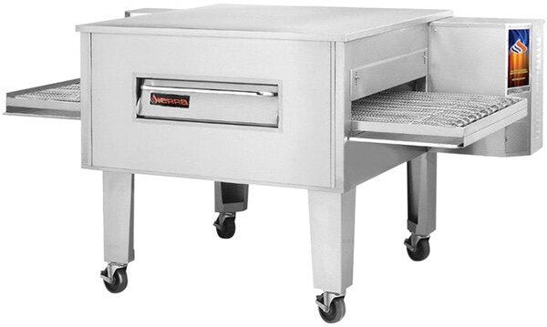 Sierra - 32" x 48" Stainless Steel Gas Conveyor Pizza Oven - C3248G