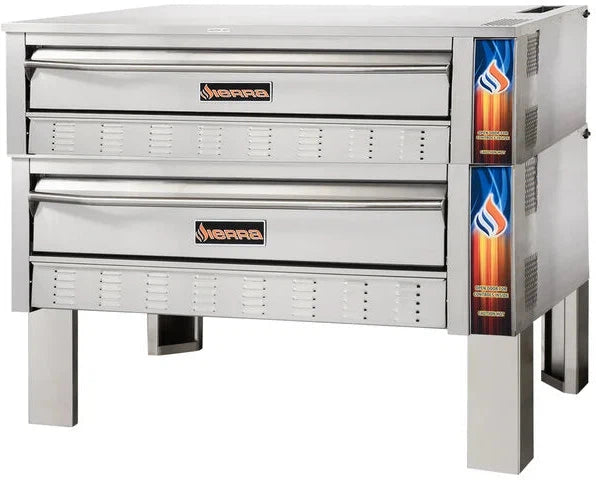 Sierra - 60" Full Size Gas Double Stacked Deck Oven - SRPO-60G-2