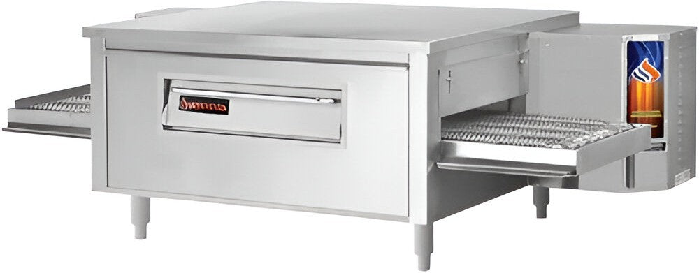 Sierra - Stainless Steel 32" Wide Belt, 48" Cooking Chamber Conveyor Pizza Oven - C3240E-IM