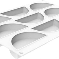 Silikomart - 0.8" Silicone Baking Mould with 9 Cavities - CURVE RAINBOW 80
