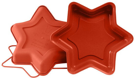 Silikomart - 10.2" x 1.5" Silicone Small Star Baking Mould - SFT201