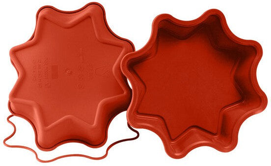 Silikomart - 10.2" x 1.9" Silicone Big Star Baking Mould - SFT202