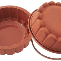 Silikomart - 10.2" x 2.3" Silicone Charlotte Round Baking Mould with Safety Ring - SFT181