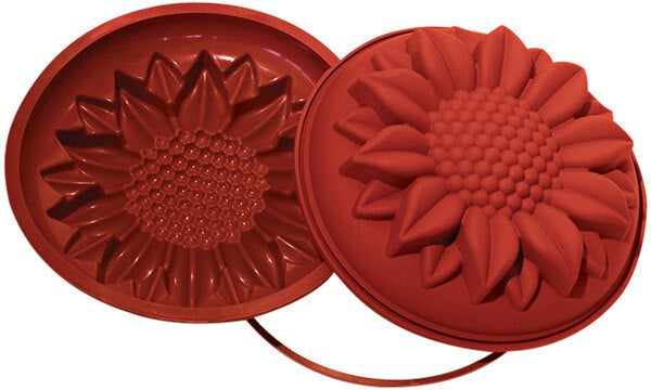 Silikomart - 10.25" x 2.75" Silicone Sunflower Baking Mould - SFT252