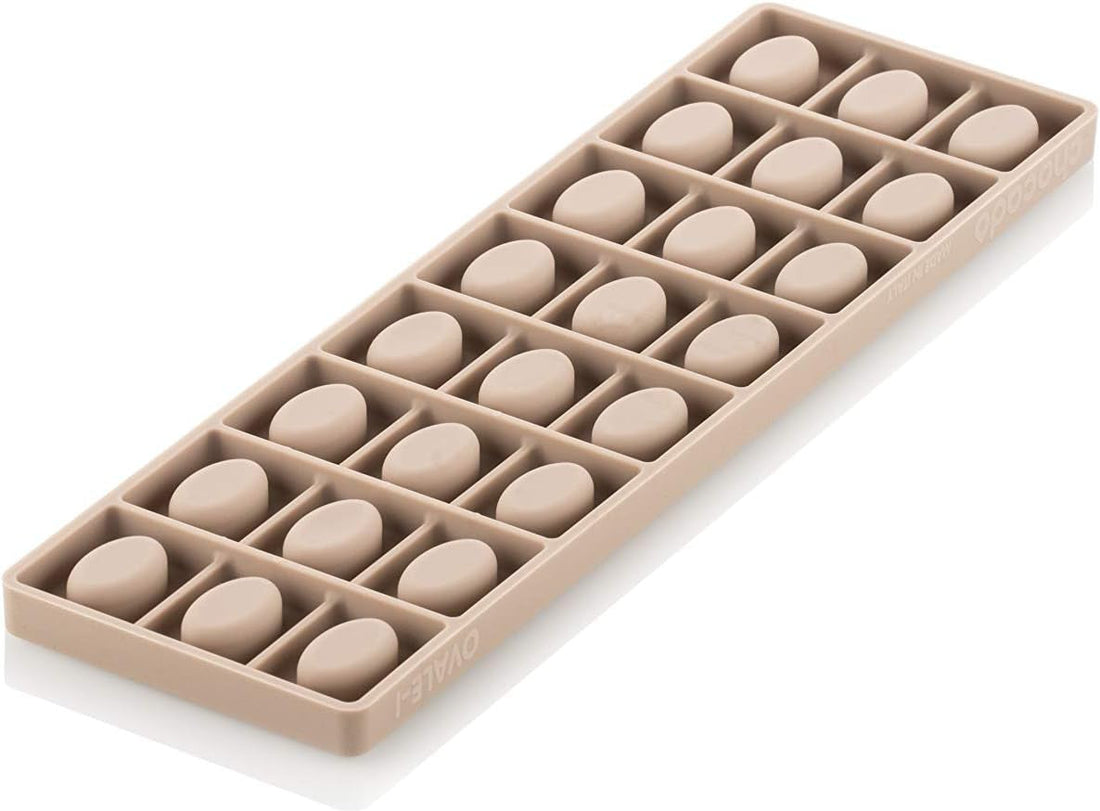 Silikomart - 10.8" Kit Ovale 01 Polycarbonate Praline Chocolate Mould - KIT OVALE 01