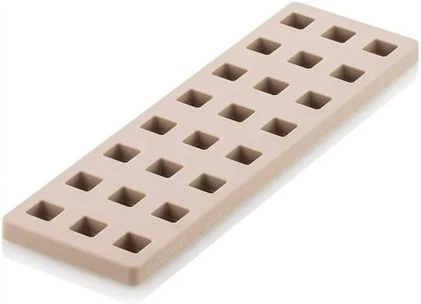 Silikomart - 10.8" Kit Quadro 01 Polycarbonate Praline Chocolate Mould - KIT QUADRO 01