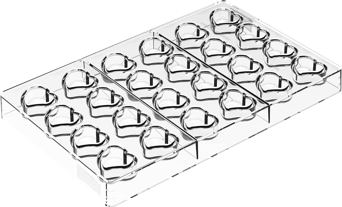 Silikomart - 10.8" Tritan Heart Chocolate Mould - TESORO P