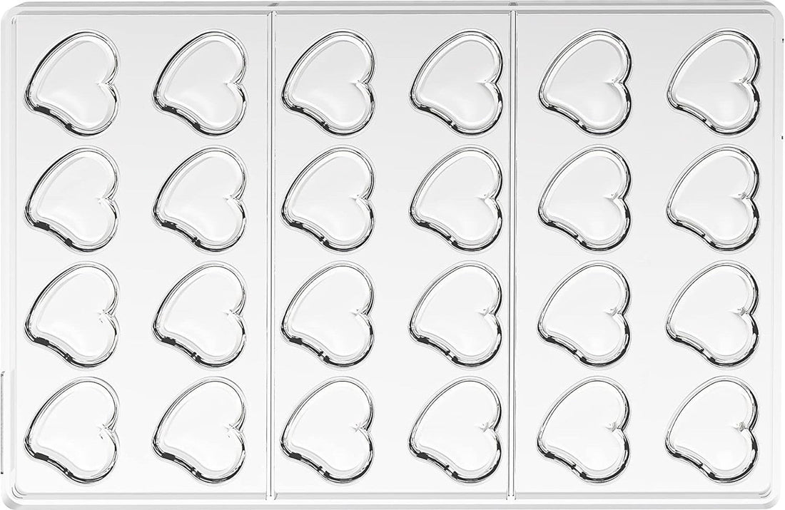 Silikomart - 10.8" Tritan Heart Chocolate Mould - TESORO P