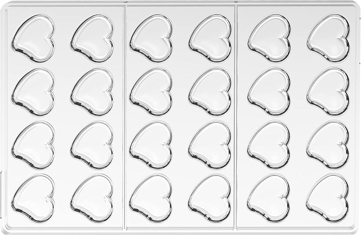 Silikomart - 10.8" Tritan Heart Chocolate Mould - TESORO P
