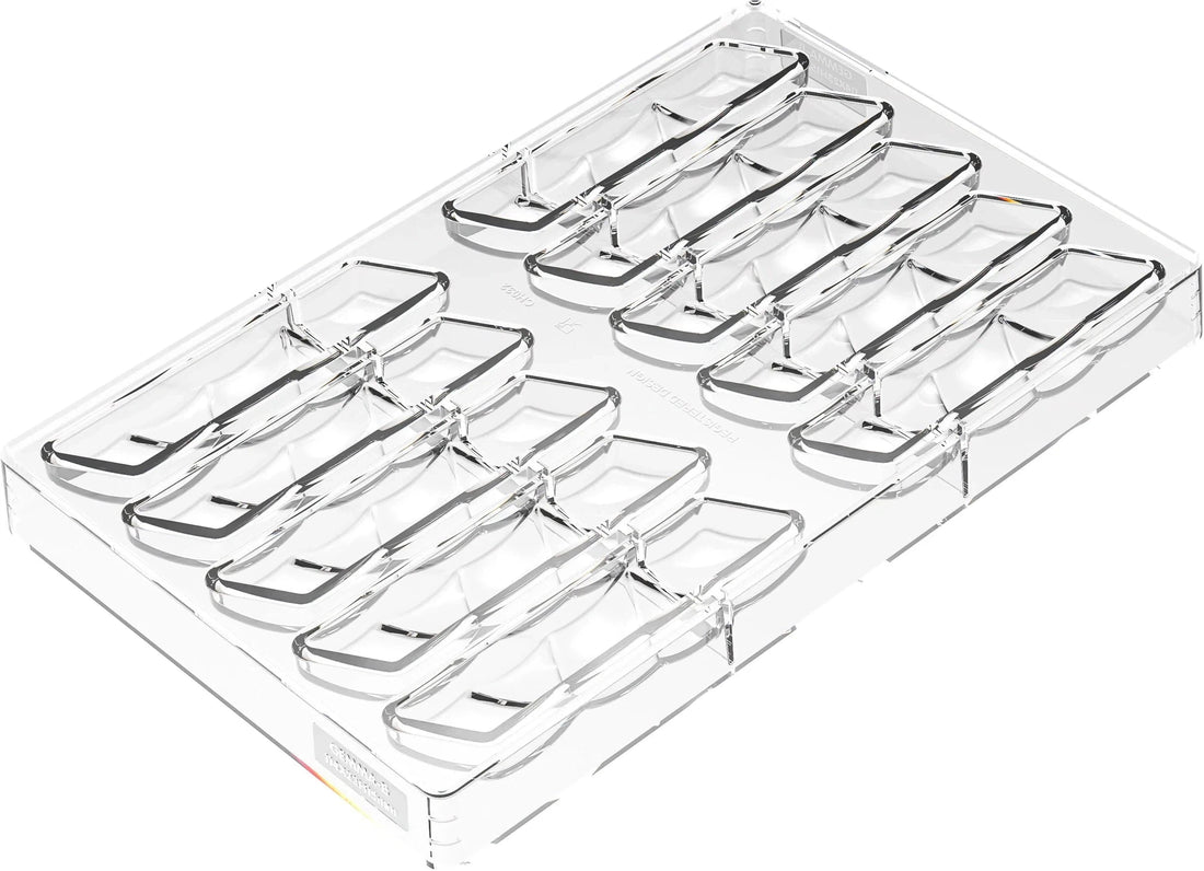 Silikomart - 10.8" Tritan Snack Bar Chocolate Mould - GEMMA B