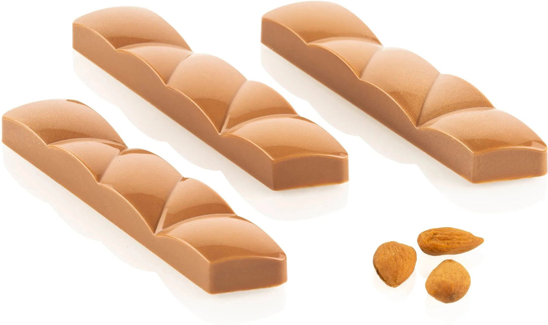Silikomart - 10.8" Tritan Snack Bar Chocolate Mould - GEMMA B