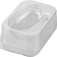 Silikomart - 11.2" x 5.9" x 2.2" Plastic Lady Cocca Chocolate Baking Mould - LADY COCCA