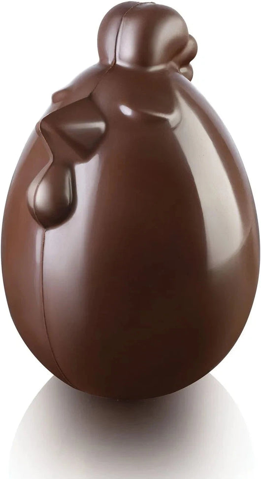 Silikomart - 11.2" x 5.9" x 2.2" Plastic Lady Cocca Chocolate Baking Mould - LADY COCCA