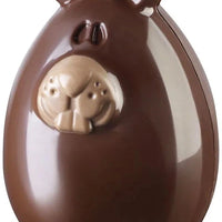 Silikomart - 11.2" x 5.9" x 2.2" Plastic Thermoformed LUCKY BUNNY Chocolate Baking Mould - LUCKY BUNNY
