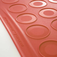 Silikomart - 15.7" X 11.8" Silicone Macaron Baking Mat - MAC01
