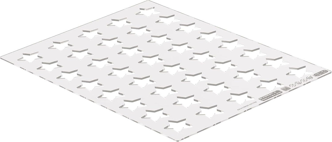 Silikomart - 1.18" Silicone Moulds for Isomalt and Chocolate Decorations - CHABLON STAR