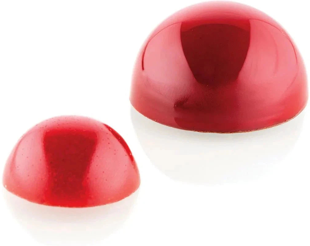 Silikomart - 1.2" Polycarbonate Praline Chocolate Mould - KIT SEMISFERA 01