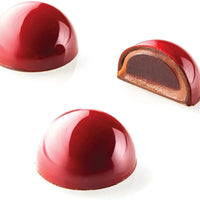 Silikomart - 1.2" Polycarbonate Praline Chocolate Mould - KIT SEMISFERA 01