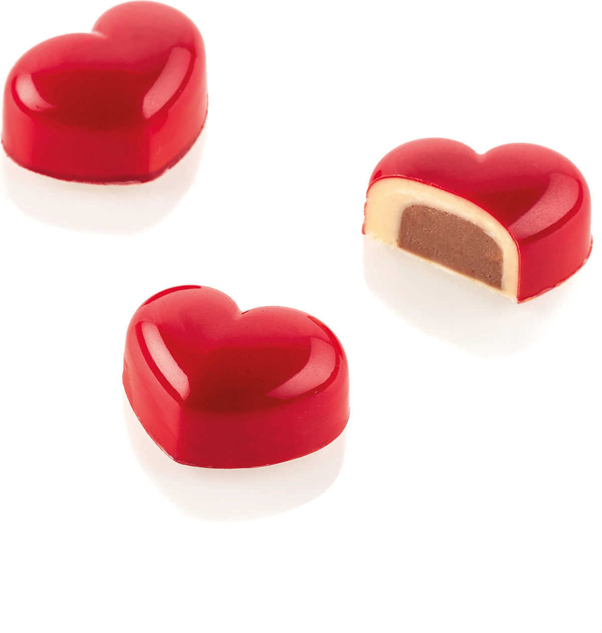 Silikomart - 1.3" Silicone Chocolate Mould - KIT CUORE 01