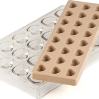 Silikomart - 1.3" Silicone Chocolate Mould - KIT CUORE 01